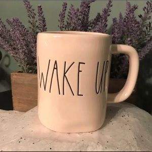 Rae Dunn Mug “Wake Up” $18 each or 2 for $28